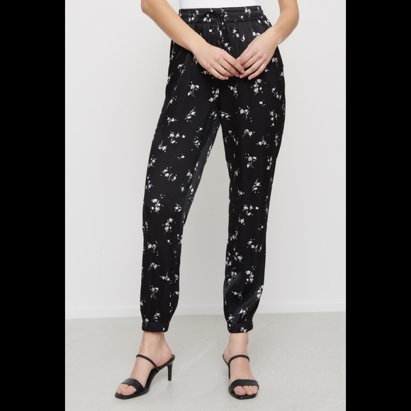 Dynamite| Satin Pants with tie - Picture 1 of 4